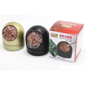 JZQ-599B Solder Iron Tip Head Cleaner Remove Tin Cleaning Ball Soldering Accessory