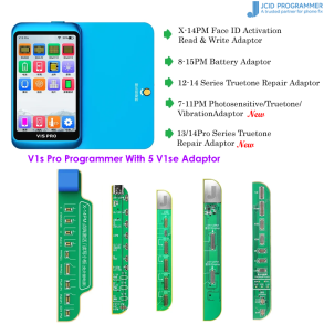 JCID V1S Pro Programmer With 5 V1se Adaptors Combo Set